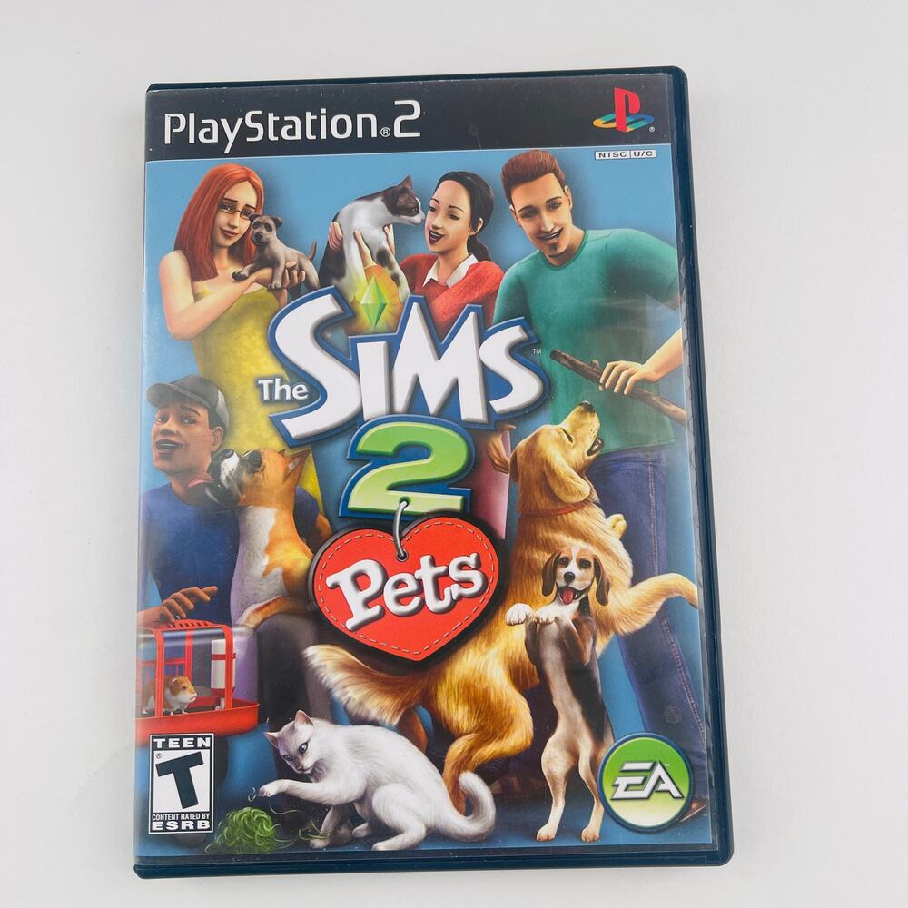 The Sims 2 : Pets - PlayStation 2 / PS2 Game Teen **NO MANUAL